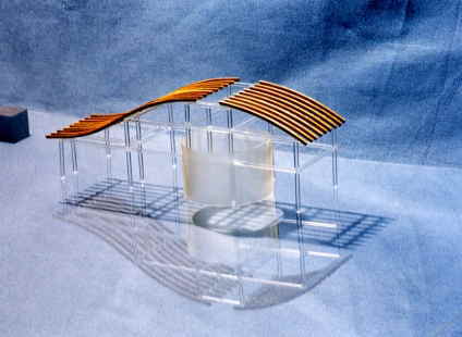 清川の家イメージ模型